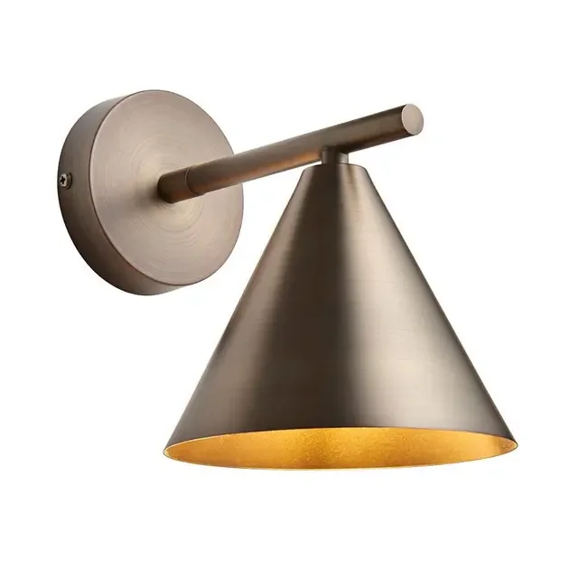 Cape Antique Bronze Adjustable Wall Light
