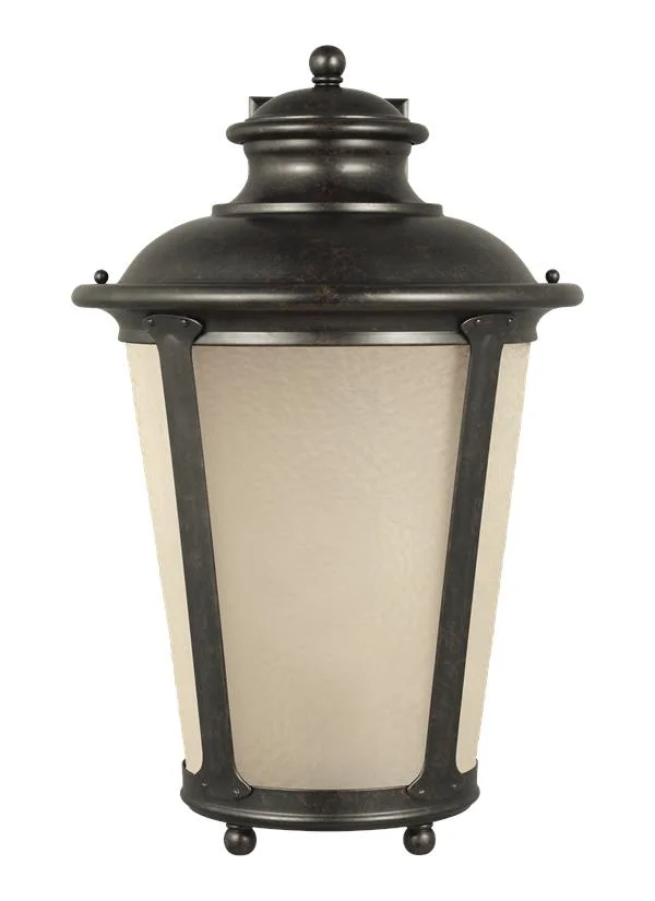 Cape May Collection – One Light Outdoor Wall Lantern | Finish: Heirloom Bronze – 88244EN3-780