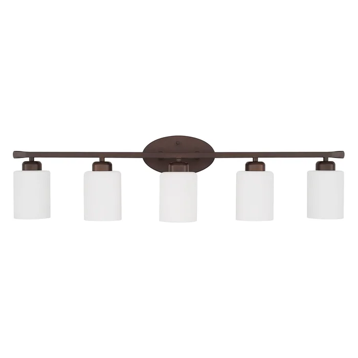 Capital Lighting 115251BZ-338 Dixon Five light Vanity, Bronze