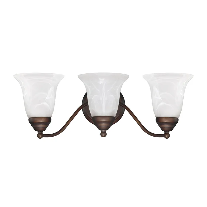 Capital Lighting 1363BB-117 Brady Three Light Vanity, Burnished Bronze