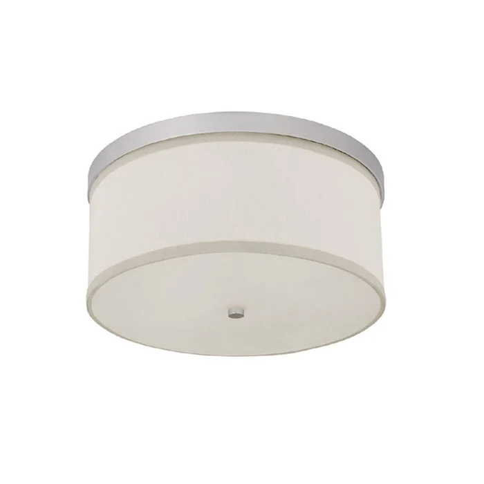 Capital Lighting 2015MN-480 Midtown Three Light Flush Mount, Matte Nickel