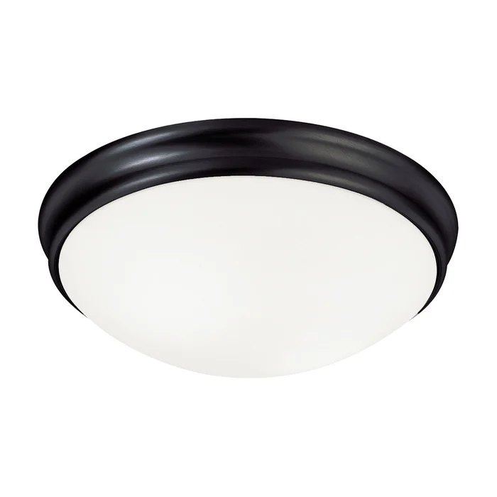Capital Lighting 2034MB Hansen Three Light Flush Mount, Matte Black