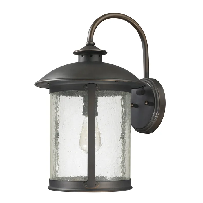 Capital Lighting 9563OB Dylan One Light Outdoor Wall Lantern, Old Bronze