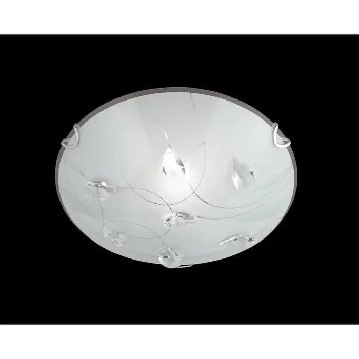 Carbonado Chrome Ceiling Lamp