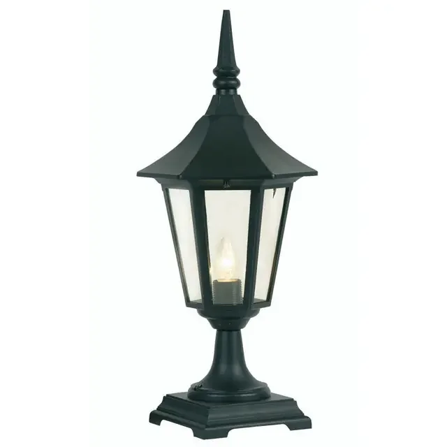 Cardinal Black IP44 Post Top Light