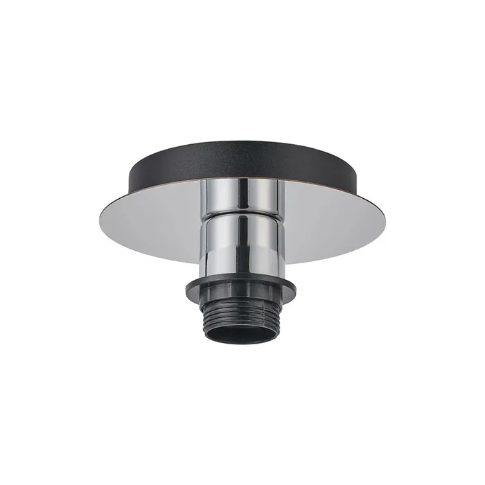 Carrie 1 Light E27 Universal Flush Ceiling Fitting, Suitable For A Vast Selection Of Shades