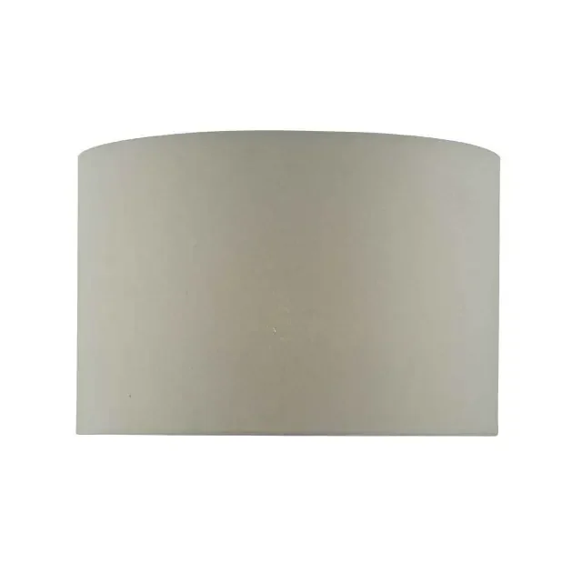 Cassandra 40cm Grey Cotton Drum Shade