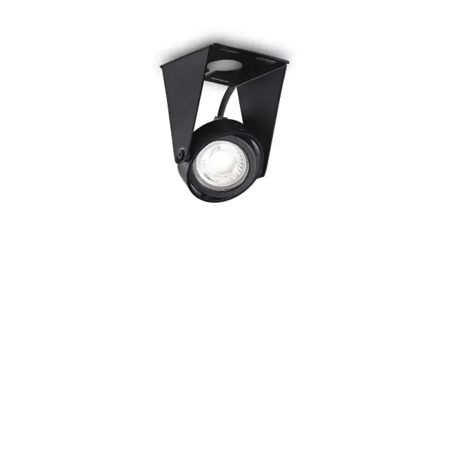 Channel Fi Black Adjustable 8cm Ceiling Spotlight