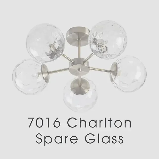 Chartlon Clear Dimpled Glass Replacement Only