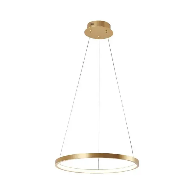 CIRCLE 39cm Gold Ring LED Pendant Light – Clearance