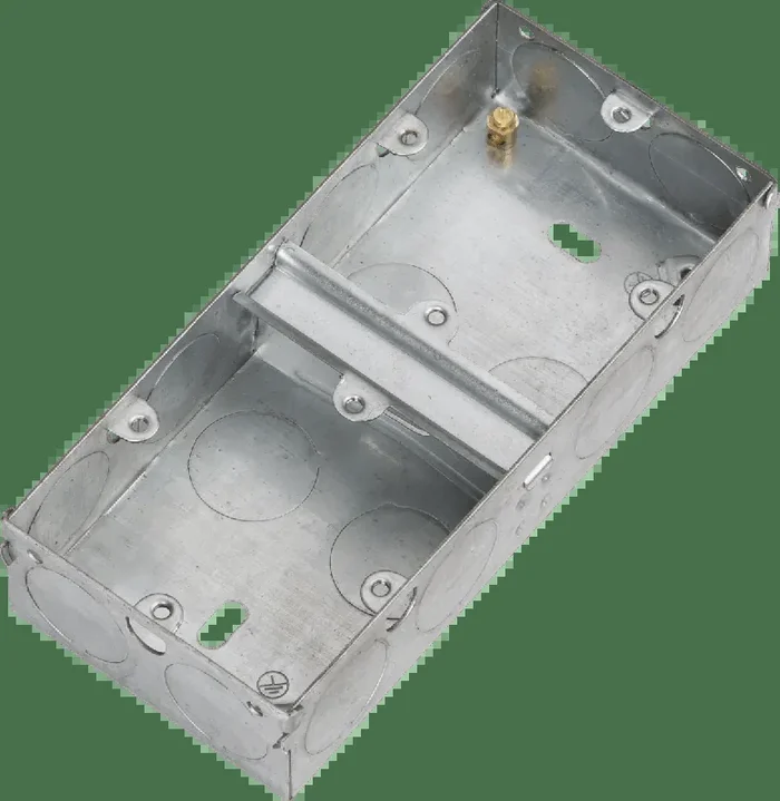 Combination Galvanised Steel Back Boxes / Pattress boxes