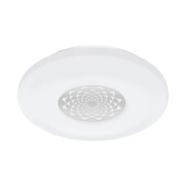Competa-C White with White and Chrome Shade Wall and Ceiling Light – Clearance