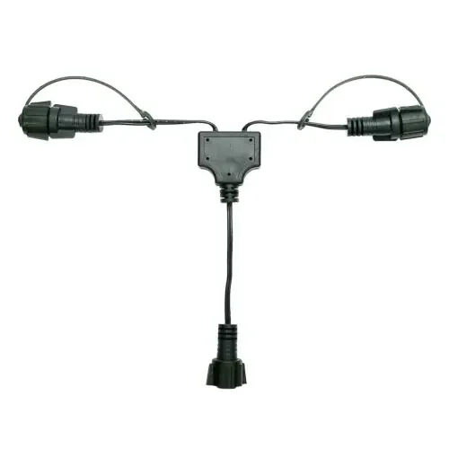 Connectable Outdoor Lighting Y Junction