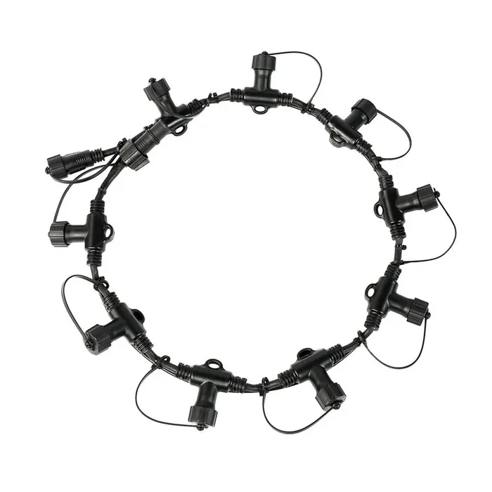 Connectable Professional Grade Outdoor Lighting Curtain/Tree Ring