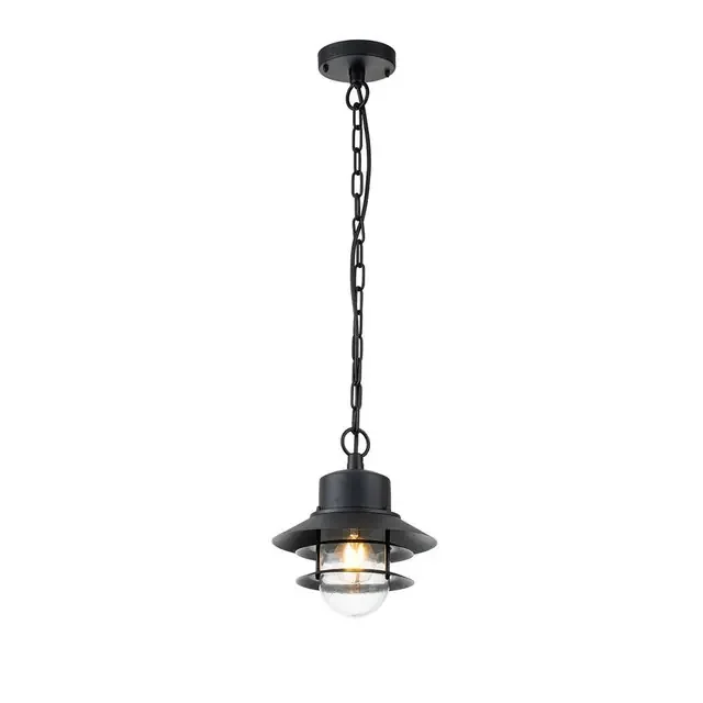 Copenhagen Black IP44 Pendant Light