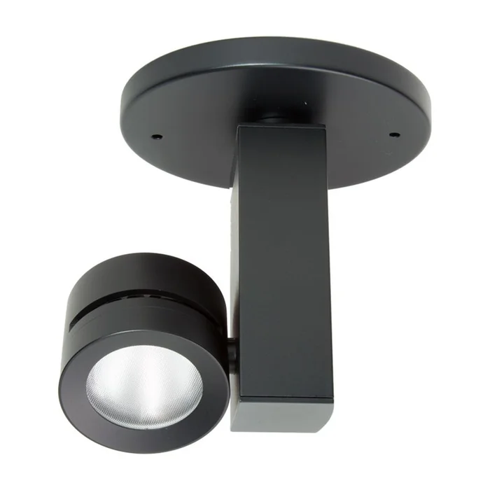 Core Lighting CTL410-L1-40K-SI-FL-MP-120 LED Vertical Monopoint Track Head, 120V, 12.5W, 700 Lumens, 30° Flood Beam, 4000K, Silver