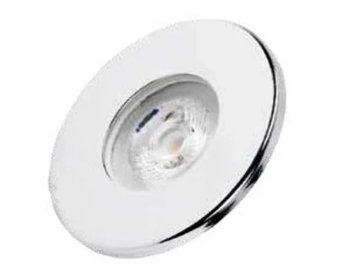 Core Lighting DLC350-27K-BN Low Profile LED Downlight, 5W, 12V, 2700K, Brushed Nickel