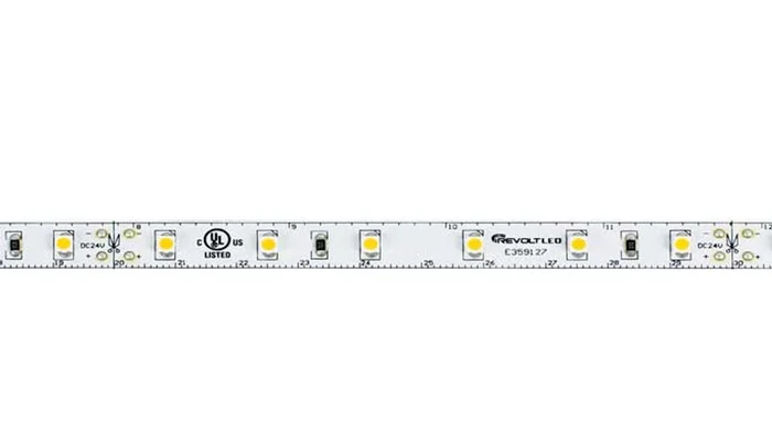 Core Lighting LSM15-AM-100FT-12V Indoor Flexible LED Tape Light Strip, 100 Ft., 1.5W, 12V, Amber
