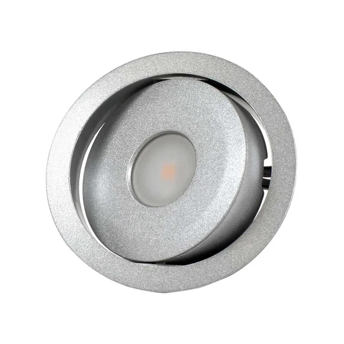 Core Lighting PLC420TL-27K-BK-24V Adjustable LED Puck Light, 4.8W, 24V, 2700K, Black