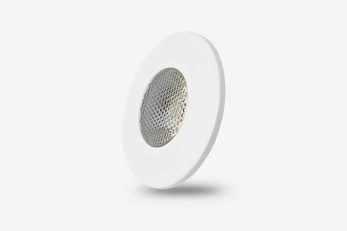 Core Lighting ULM120-40K-40D-WH-12VDC Mini Recessed LED Downlight, 3W, 12V, 4000K, White