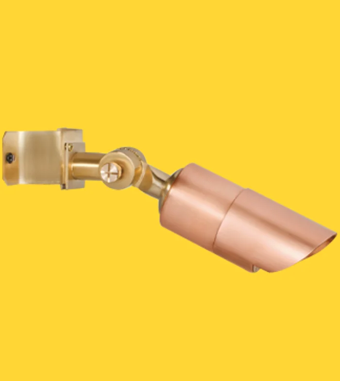 Corona Lighting CL-114C-RC Copper Outdoor Down Light, 12V, 35W MR16, Raw Copper