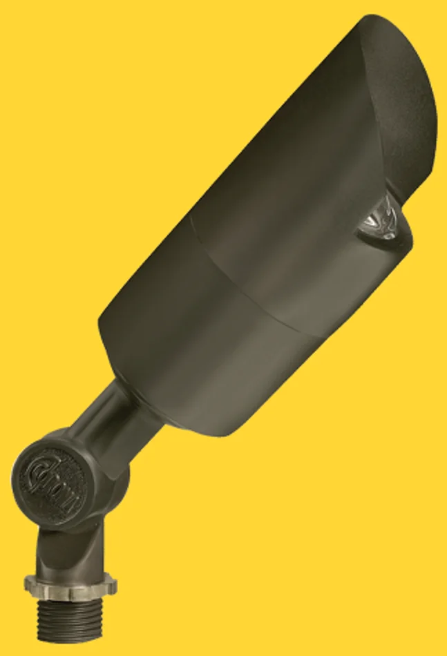 Corona Lighting CL-514B-GM Cast Brass Outdoor Directional Light, 12V, 35W MR16, Gun Metal