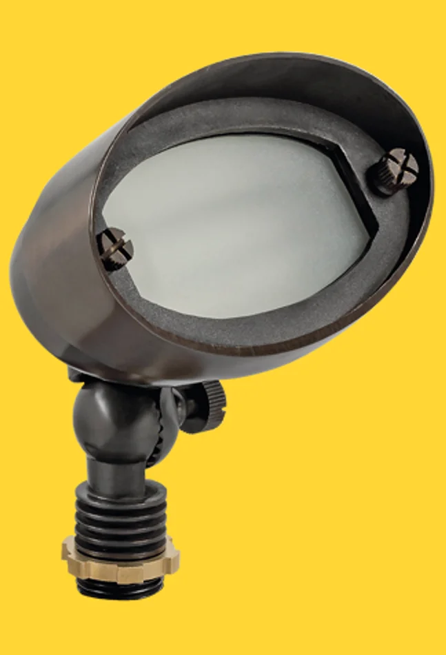 Corona Lighting CL-533B-GM Cast Brass Outdoor Directional Light, 12V, 35W T3, Gun Metal