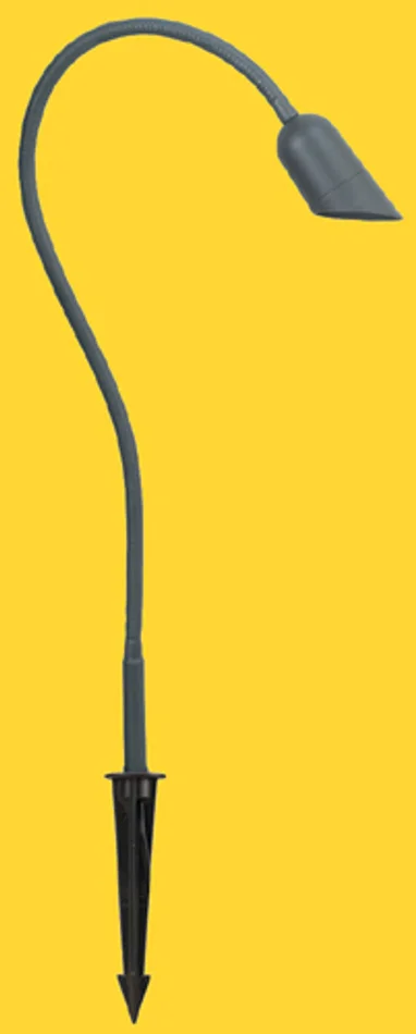 Corona Lighting CL-807-F-BK-24 24″ Flexible Steel Garden Light, 12V, 35W MR16, Black