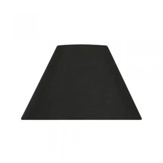 Cotton Coolie Black 35cm Shade Only