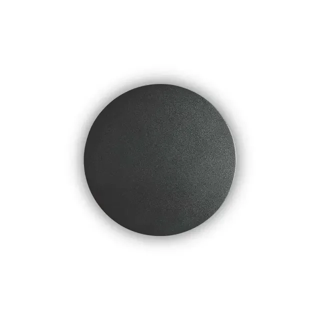 Cover AP Black Round 15cm LED Wall Light