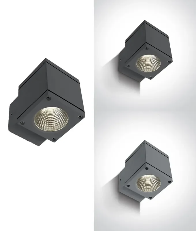 Cube LED Downlight for Exterior Walls – IP54