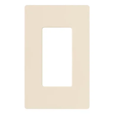 CW-1-LA-96 Claro Wallplate, Gloss Finish, Single-gang Contractor 96-PACK