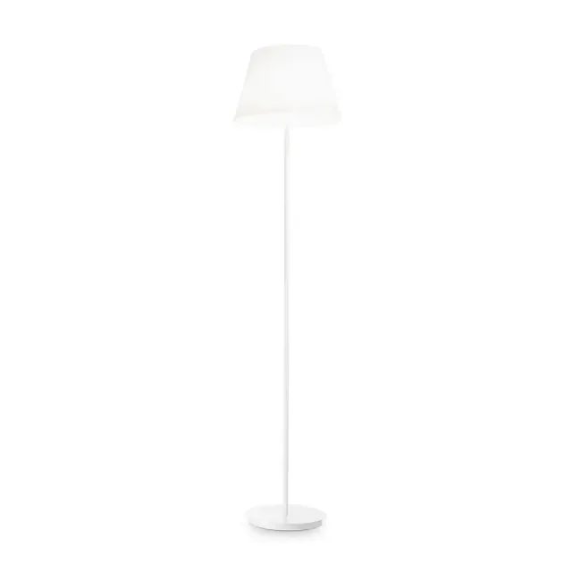 Cylinder PT2 2 Light White Floor Lamp