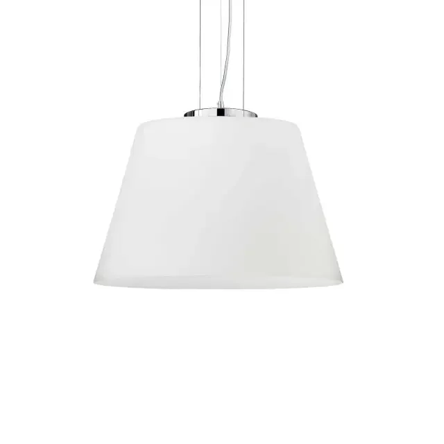 Cylinder SP1 White Shade Pendant Light