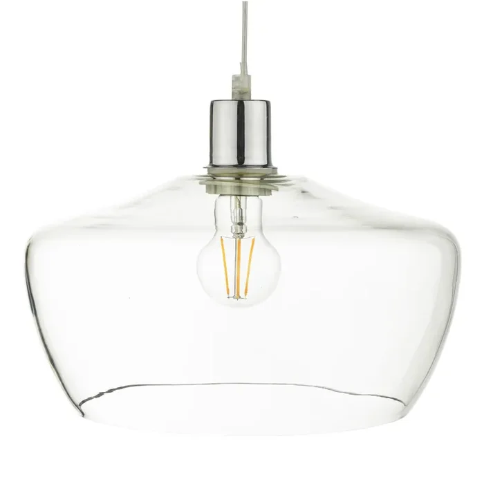 Dar Lighting Fidella Easy Fit Clear Glass • FID6508