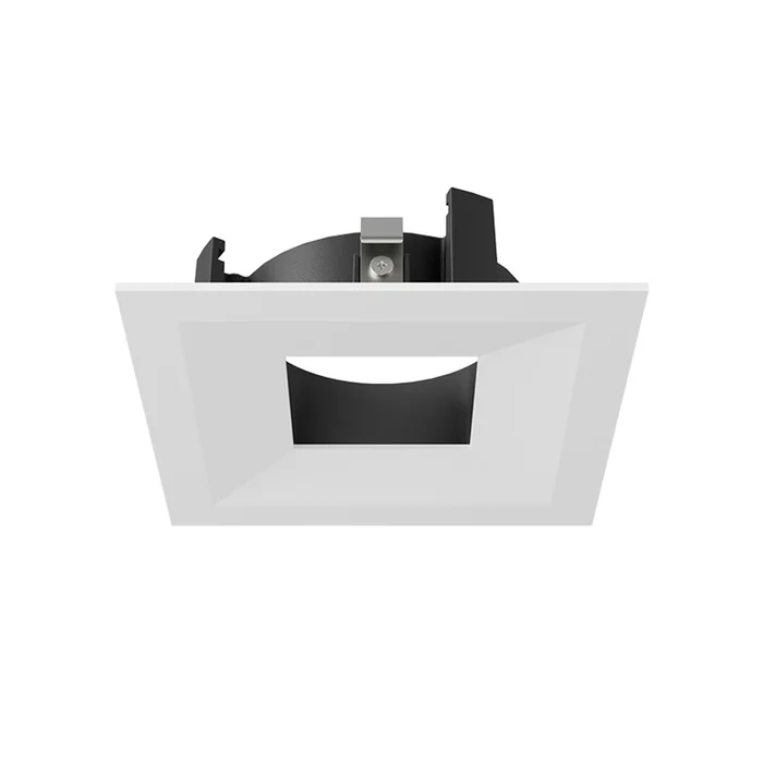 DMF Lighting M4TSBWH 4″ M Series Square Beveled Pinhole Trim, White