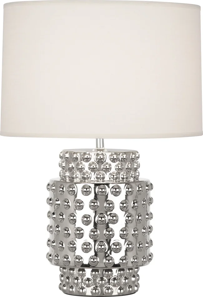 Dolly One Light Accent Lamp in Nickel Metallic Glaze (165|S801)