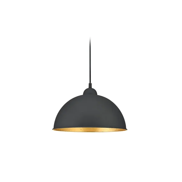 Duoline Black Pendant