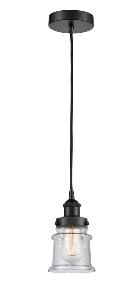 Edison LED Mini Pendant in Antique Copper (405|616-1PH-AC-G182S-LED)