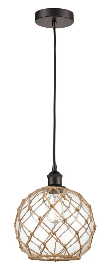 Edison LED Mini Pendant in Satin Gold (405|616-1P-SG-G122-10RW-LED)