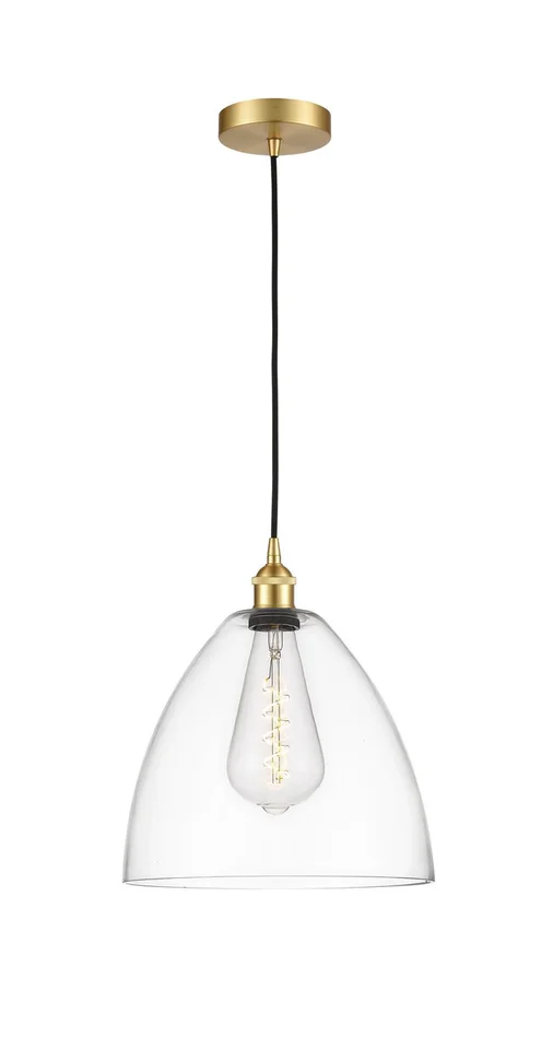 Edison One Light Mini Pendant in Satin Gold (405|616-1P-SG-GBD-122)