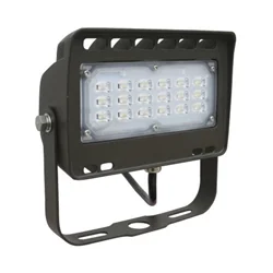 EiKO 09615 – FLJ-3C-50K-Y-U – LED Mini Floodlight – 30W – 5000K – Yoke Mount – Bronze