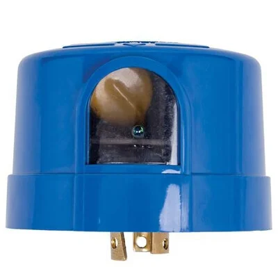 EiKO 10042 – PC1-4536P-U – Premium Photocell Twist-Lock – 120-277V – 6A – Blue