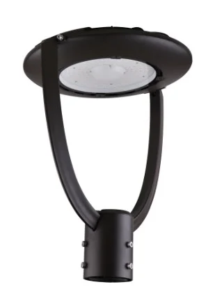 EiKO 801361 – PT3-55GS-3 – PT3-Series LED Post Top Area Light – 55/40/25W – Selectable Wattage/3-CCT 30/40/50K – 120-347V – Black