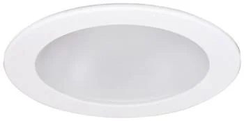 Elco EL1412 Low Voltage Adjustable Shower Trim with Lexan Ring – White