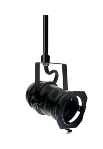 ELCO ET558-18B – Electronic Low Voltage Studio Accent Light with Stem Extension Track Fixture – 50W MR16 12V – 18″ Extension – Black