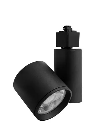 ELCO ET620CT3DB – LED Gordian Track Fixture – Adjustable – 30W – Selectable CCT 30/35/40K – 120V – 38 Deg – Architectural Black
