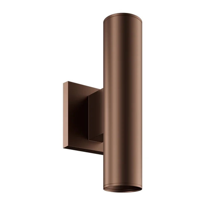 Elco Lighting E25ABZ1324D Koto Sylo 2″ LED Wall Mount, Down Light Only, 1350 Lumens, 2400K, Bronze