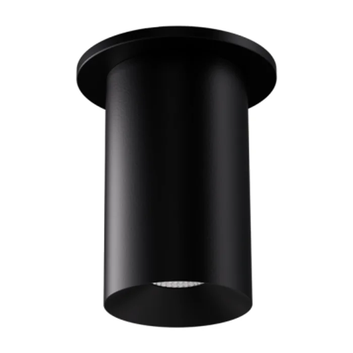 Elco Lighting E36FB-08CT5-N 3″ Koto Sylo Surface Mount, 120V, 825 Lumens, 28° Beam Angle, CCT Selectable (2700K, 3000K, 3500K, 4000K, 5000K), Black