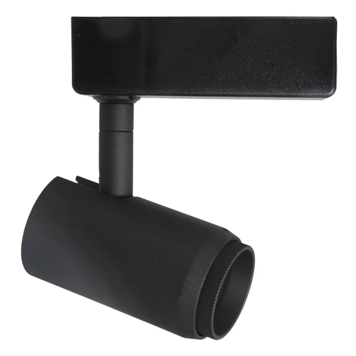 Elco Lighting ET757DB Angler LED Adjustable Beam Track Fixture, Triac Dimming, 120V, 30W, 3000K, Black